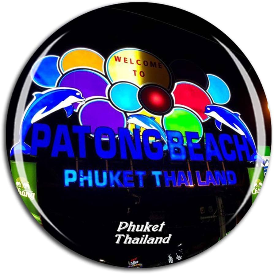 Amazon.com: Weekino Thailand Bangla Road Patong Phuket Fridge ...