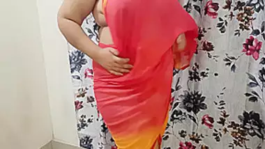 Desi Village Bhabhi Changing Her Clothes In Bedroom With Camera On ...