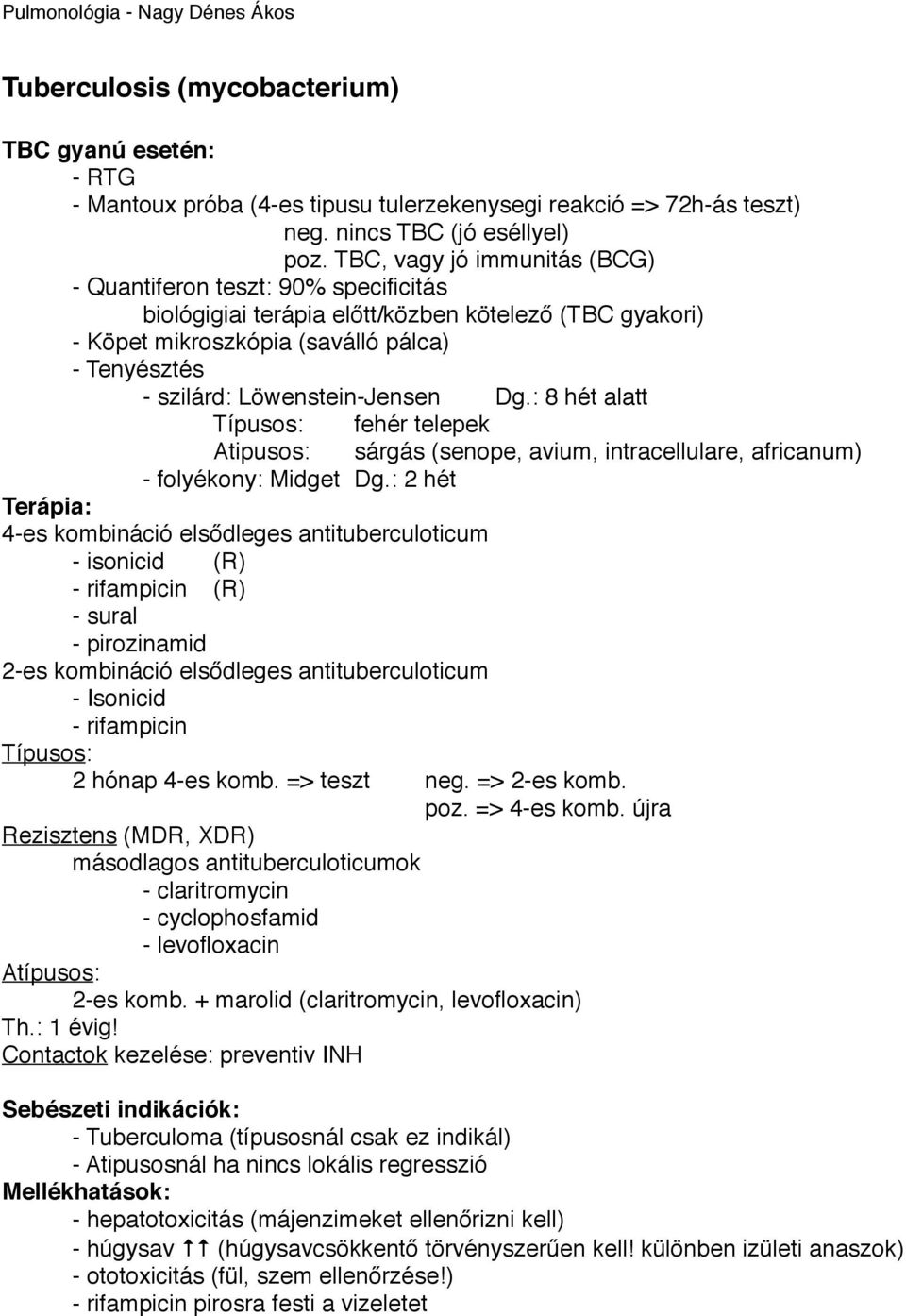 Pneumonia Típusos Atipusos. subfebrilitás (vagy nincs) - PDF ...