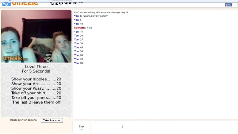 Omegle Points Game