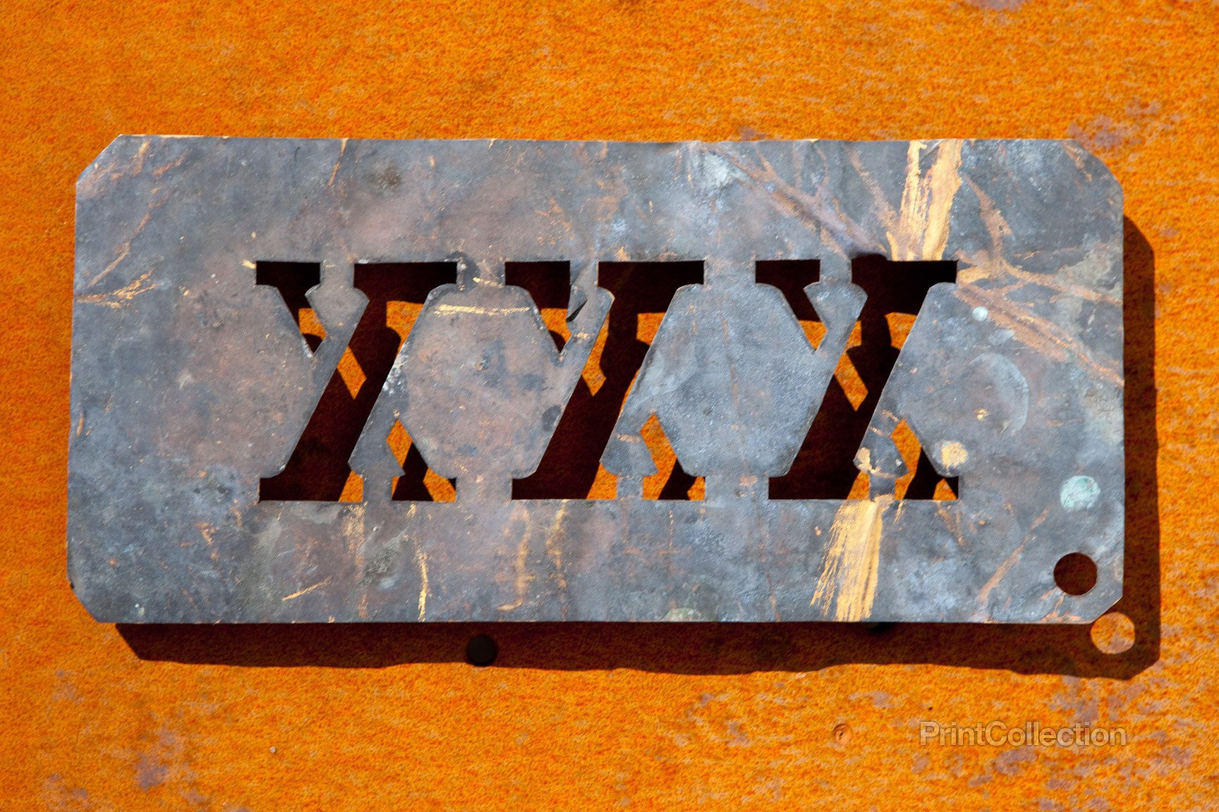 Amazon.com: Print Collection XXX Copper Type Stencil 11