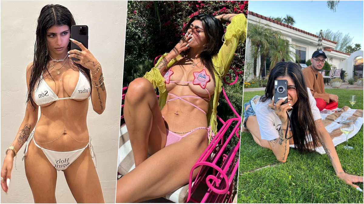 Mia Khalifa Hot Photos and Videos: OnlyFans Star Looks Super Hot ...