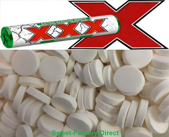 XXX Extra Strong Mints Peppermint Fresh Breath Retro Pick & - Etsy