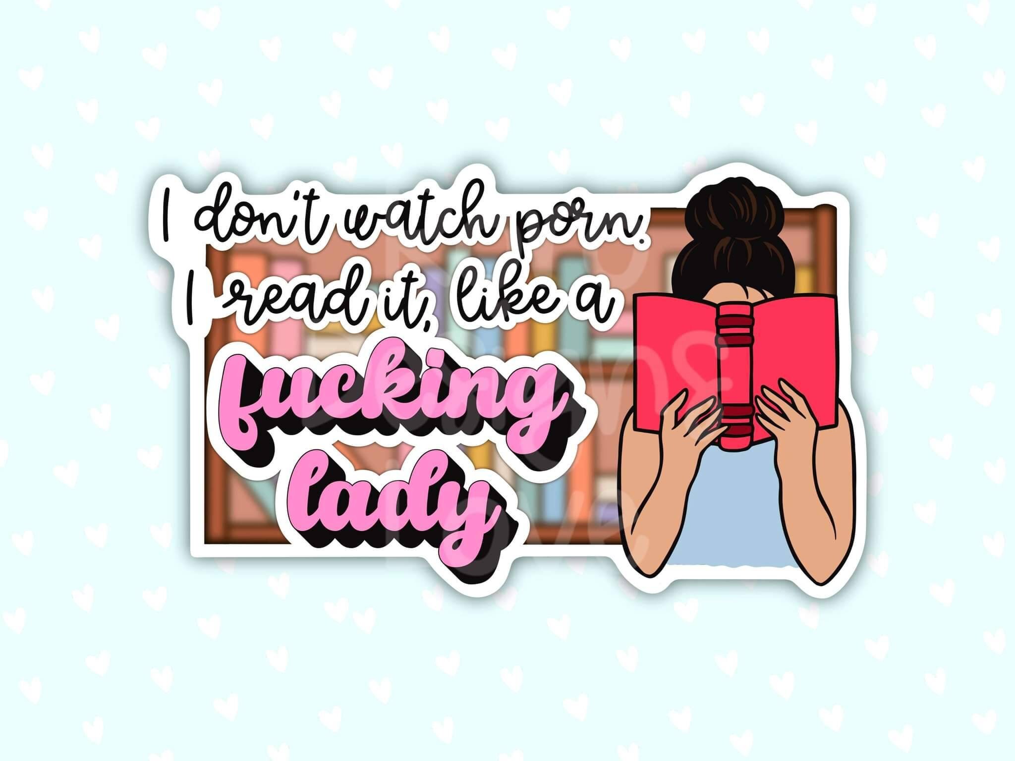 I Don't Watch Porn Smut Stickers for Laptop Enemies to - Etsy ...