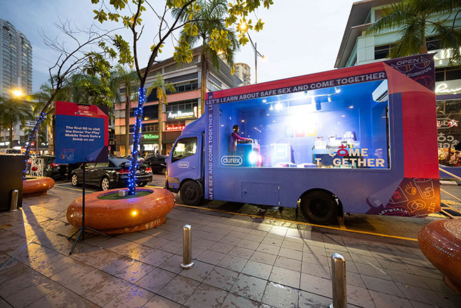 Durex #ComeTogether 'For-Play' Mobile Hits the Spot Around Klang ...