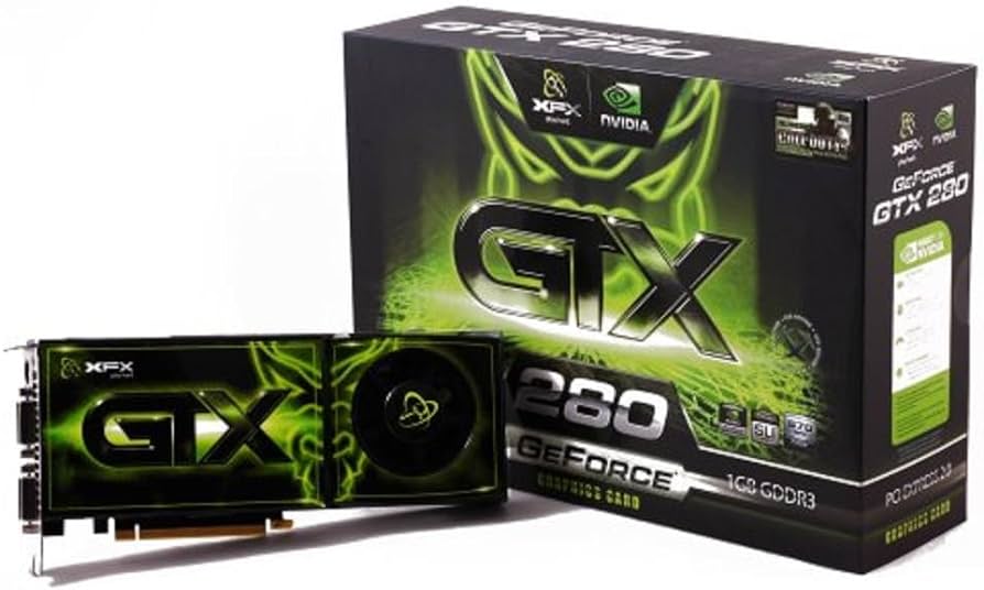 Amazon.com: XFX GX280NZDDU GeForce GTX 280 1GB DDR3 XXX Edition ...