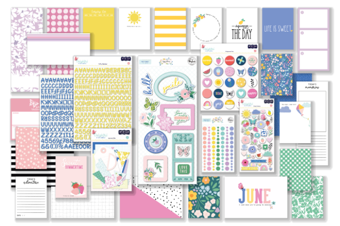 June 2021 Hip Kit Club Project Life Scrapbook Kit - Hip Kit Club ...