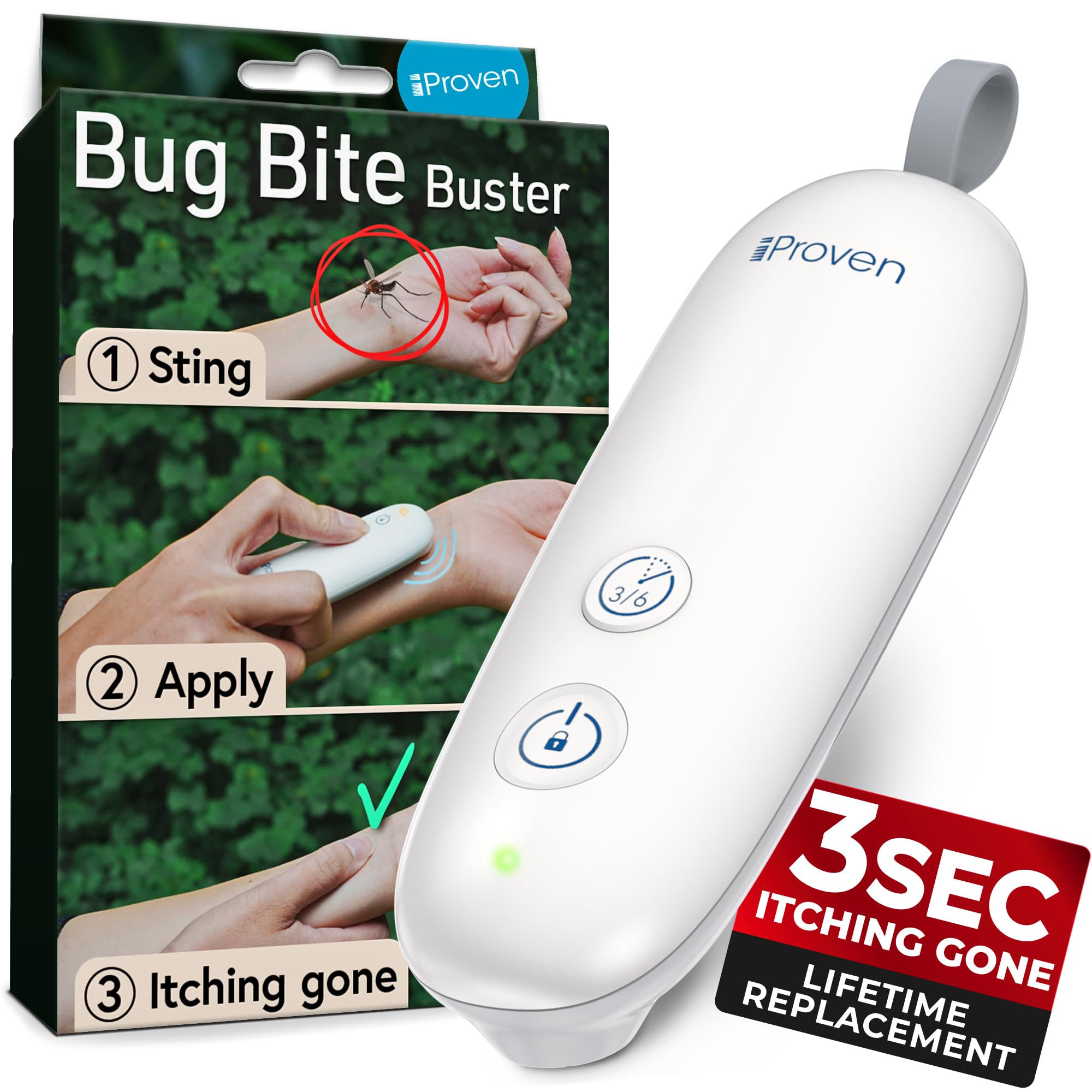 Amazon.com: iProven Insect Bite Relief Device, Chemical-Free ...