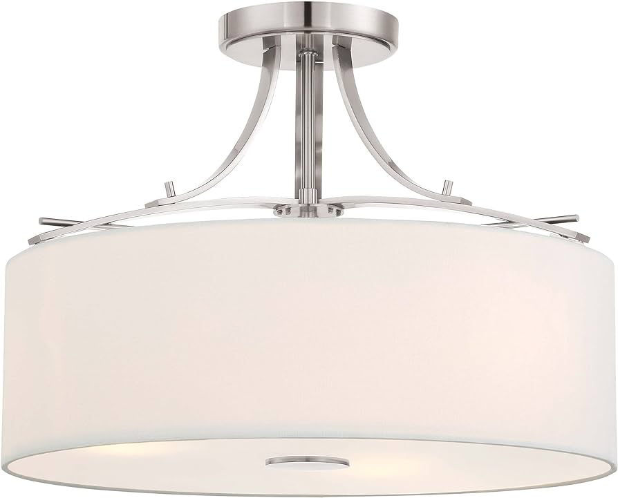 Minka Lavery Semi Flush Mount Ceiling Light 3307-84 Poleis ...