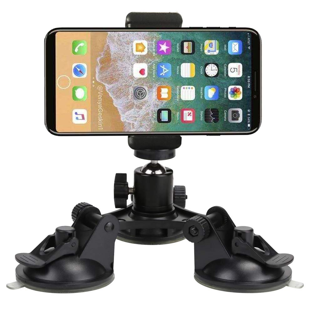 Amazon.com : Yoogeer 3-Cup Triple Suction Mount for Car/Window ...