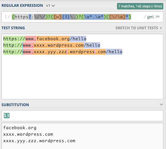 python - RegEx for extracting domains and subdomains - Stack Overflow