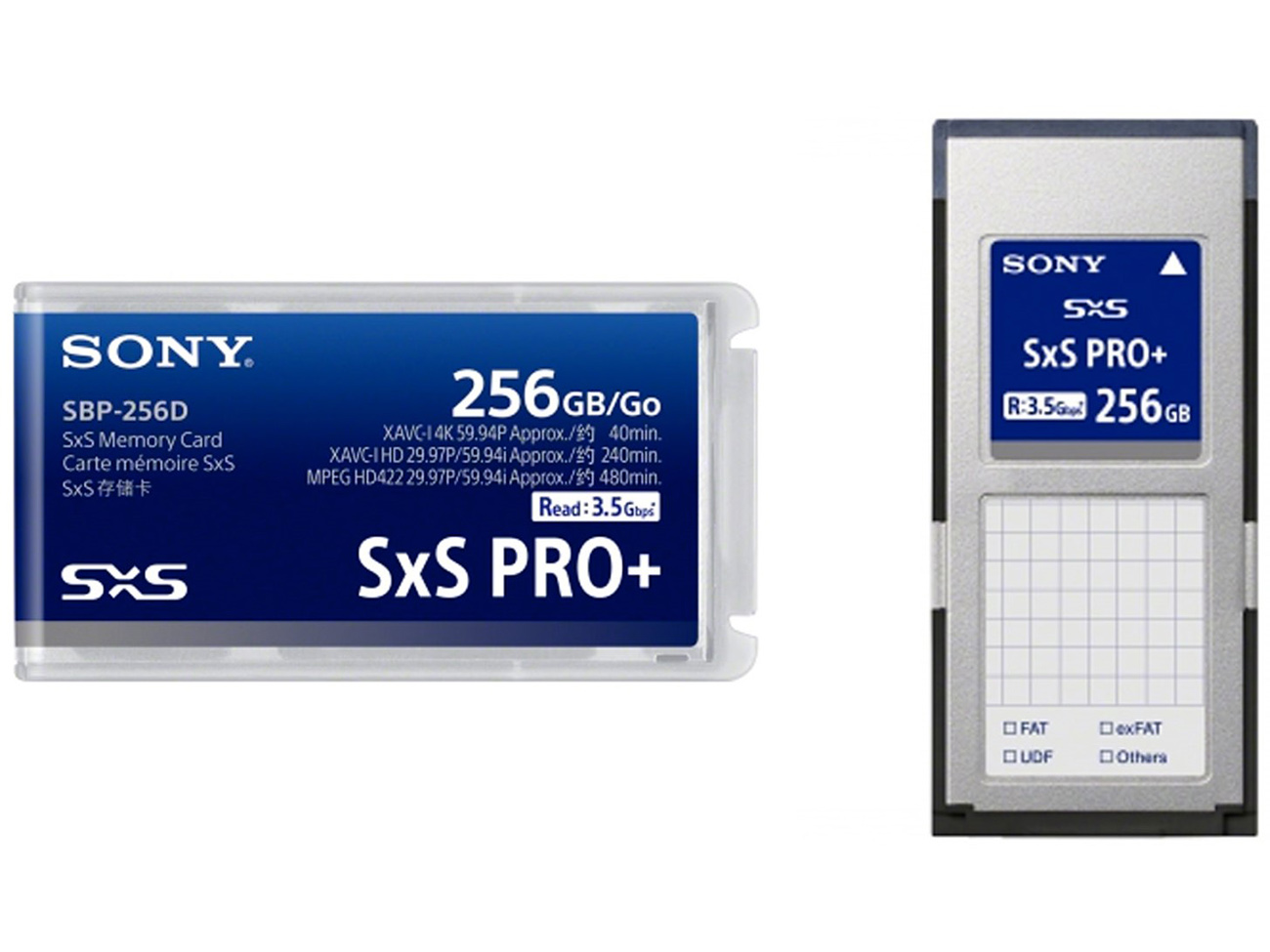 Used, Second Hand Sony SxS Pro+ 256GB Recording Media - Used Audio ...