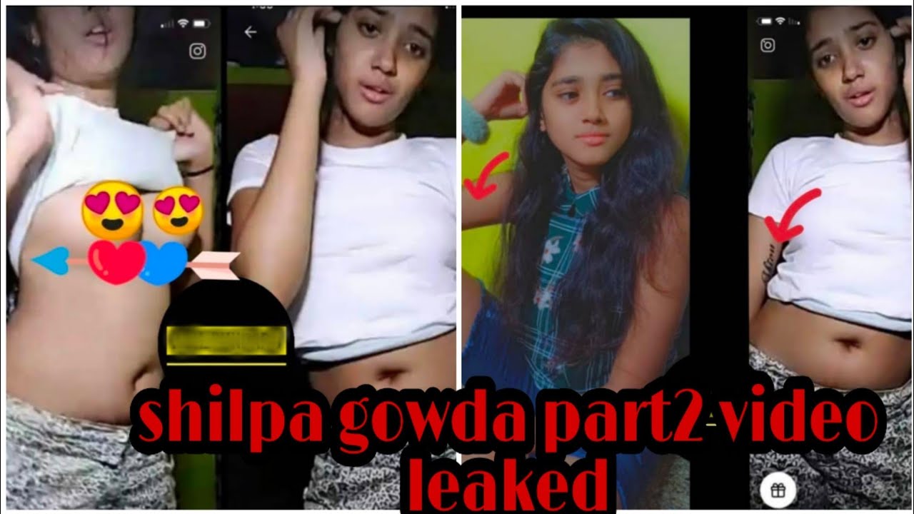 shilpa gowda new video|Part 2 video full leaked|Live video of ...