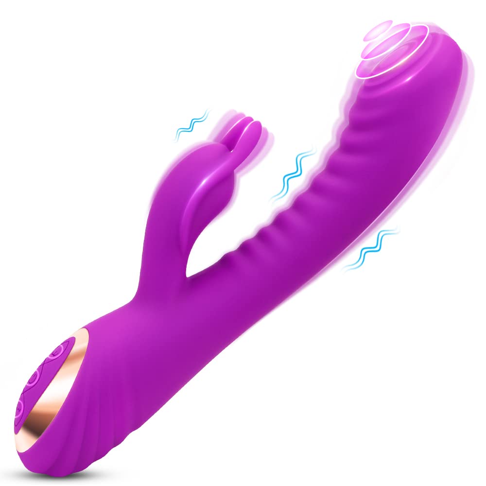 Amazon.com: G Spot Rabbit Vibrator with Hitting & Vibrating 2 in 1 ...