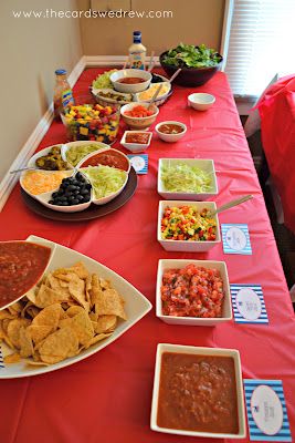 Taco Bar | Food, Wedding food, Taco bar party