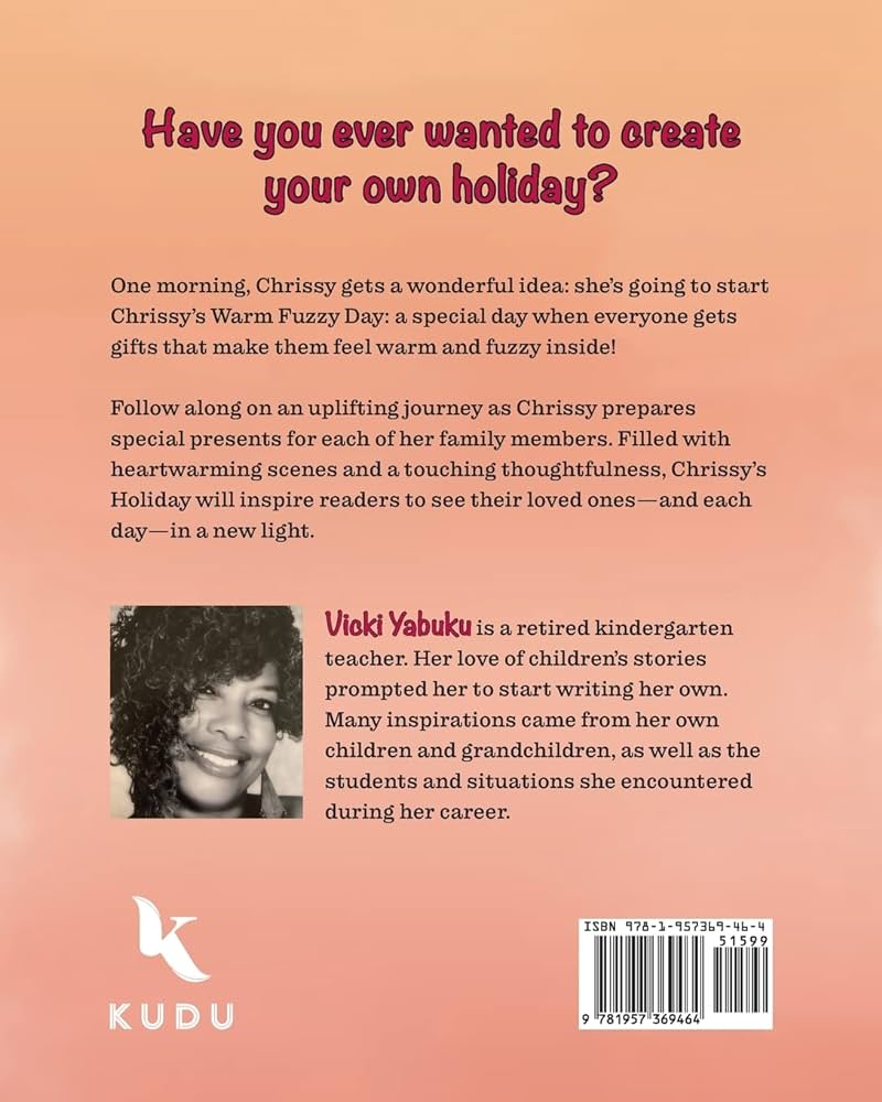 Chrissy's Holiday: Yabuku, Vicki: 9781957369464: Amazon.com: Books