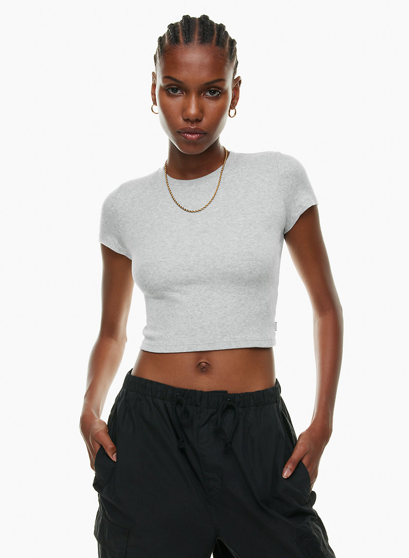 Tna HOMESTRETCH™ BABY CREW WAIST T-SHIRT | Aritzia US