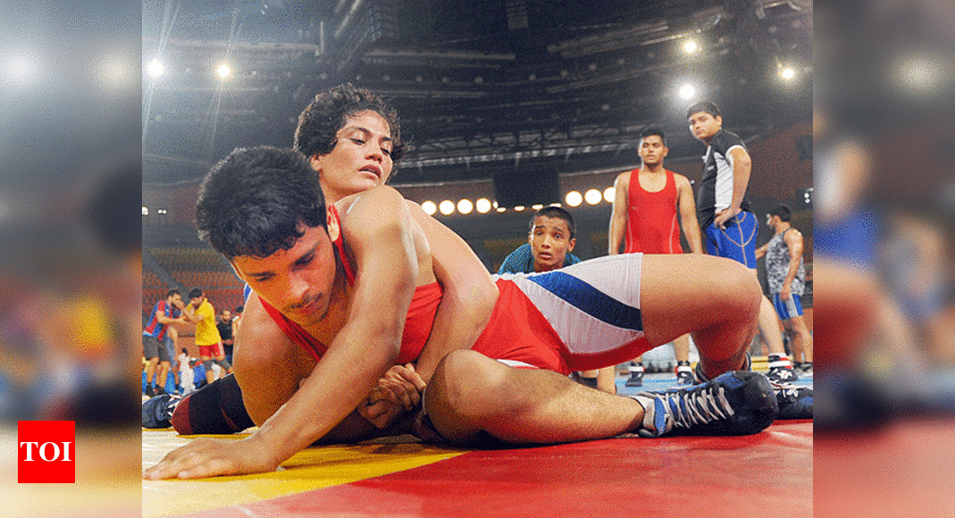 Kushti queens put men on the mat - Times of India