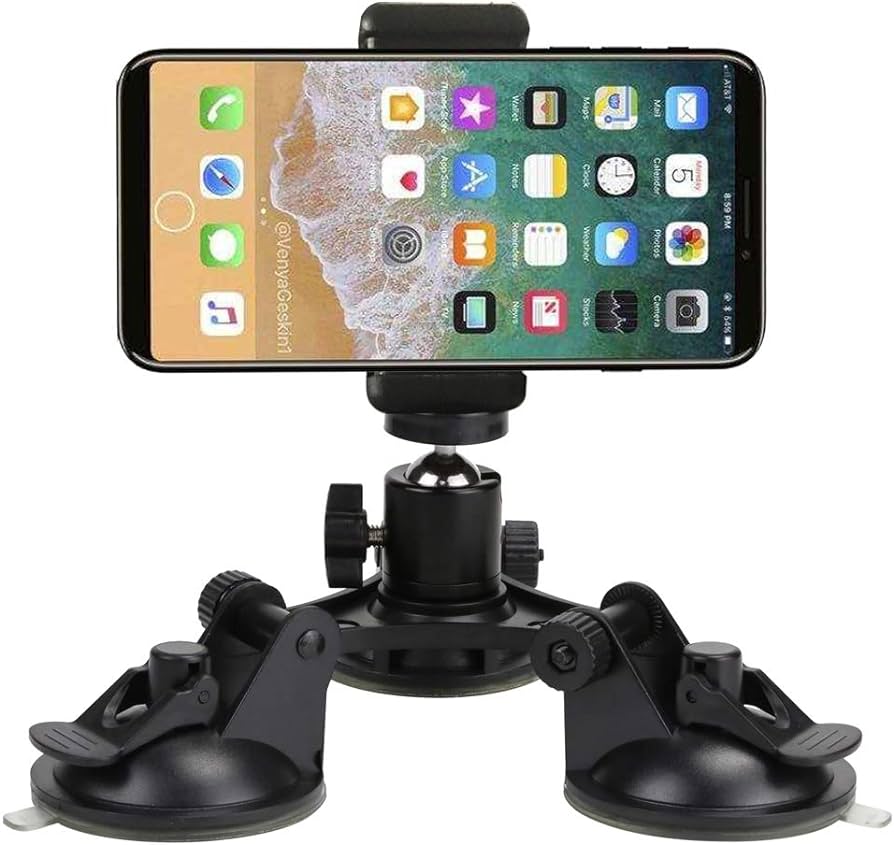Amazon.com : Yoogeer 3-Cup Triple Suction Mount for Car/Window ...