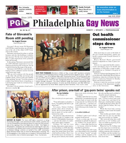 PGN July 4-10, 2914 by The Philadelphia Gay News - Issuu