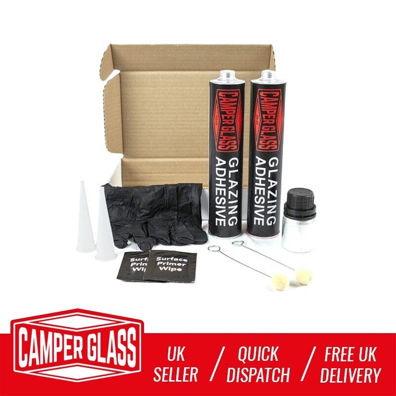 Ford Transit Window FITTING KIT 2 x TUBES GLUE AND PRIMERS ETC | eBay