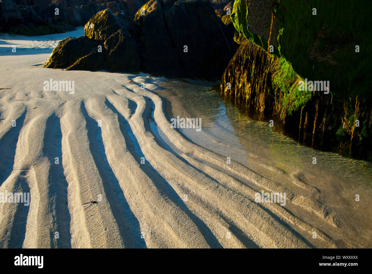 Playa Mol Foirs Geòdha Beach. Mealasta. Southwest Lewis island ...