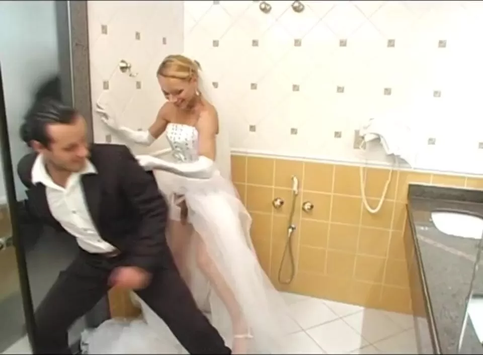 Shemale Bride Fucks Best Man Before Wedding watch online