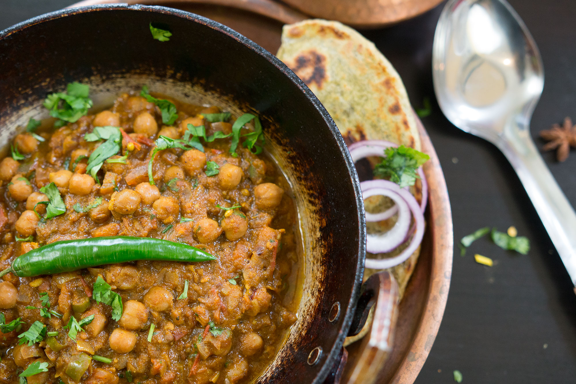 Chana Chole - Kravings Food Adventures