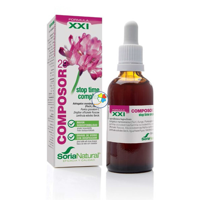 COMPOSOR 29 STOP TIME COMPLEX FORMULA XXI 50Ml. SORIA NATURAL