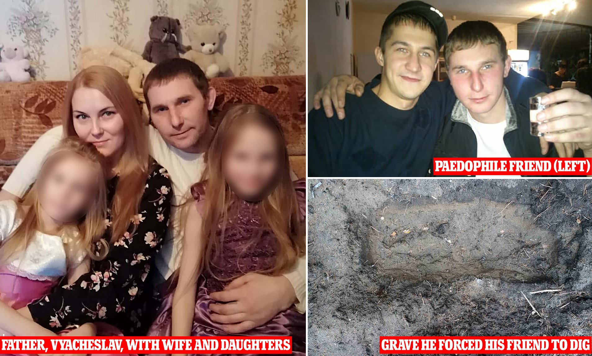 Father who forced ​paedophile ​friend to dig own grave is freed ...