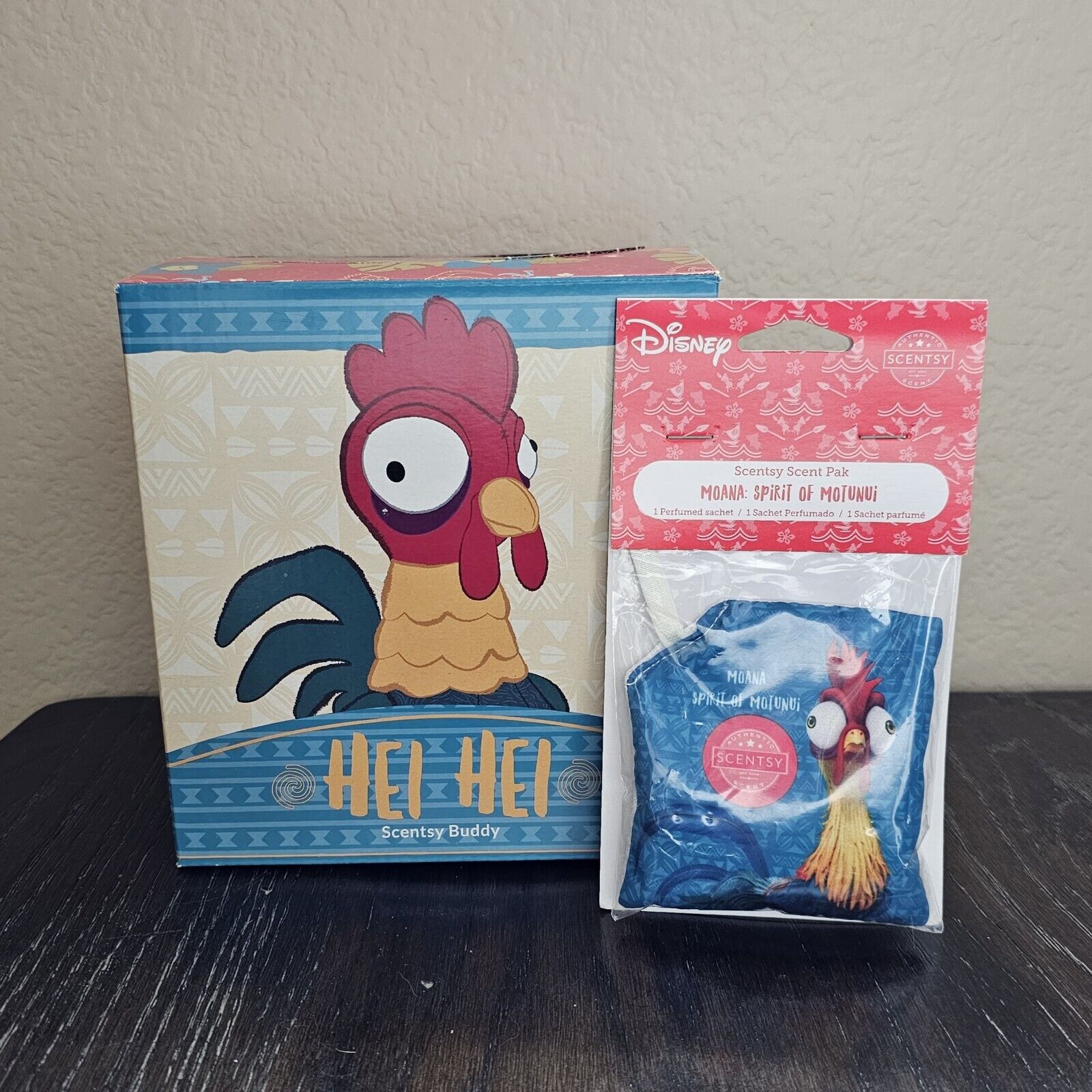 New Hei Hei Scentsy Buddy with Moana: Spirit of Motunui Scent Pak ...