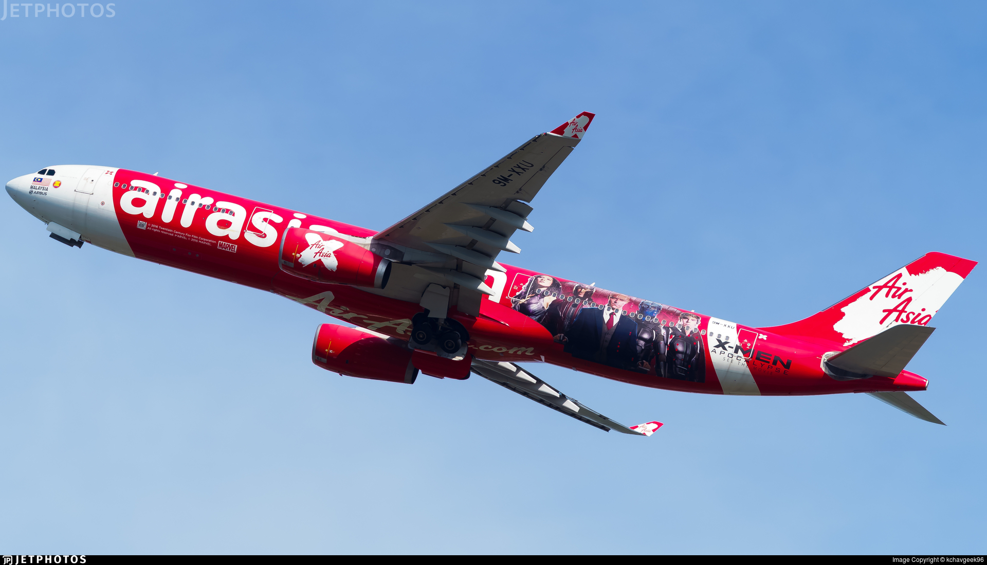 9M-XXU | Airbus A330-343 | AirAsia X | kchavgeek96 | JetPhotos