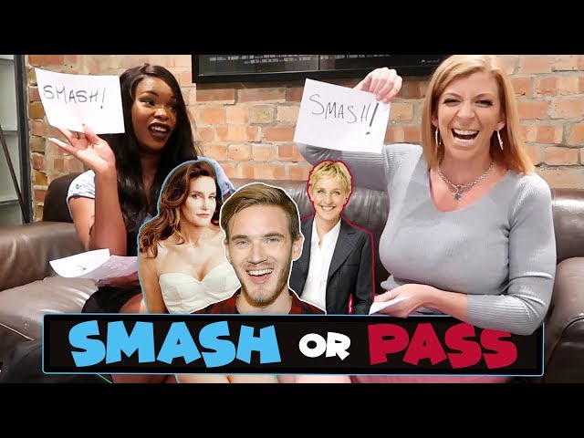 SMASH or PASS Challenge with Ellen Degeneres, Caitlyn Jenner ...