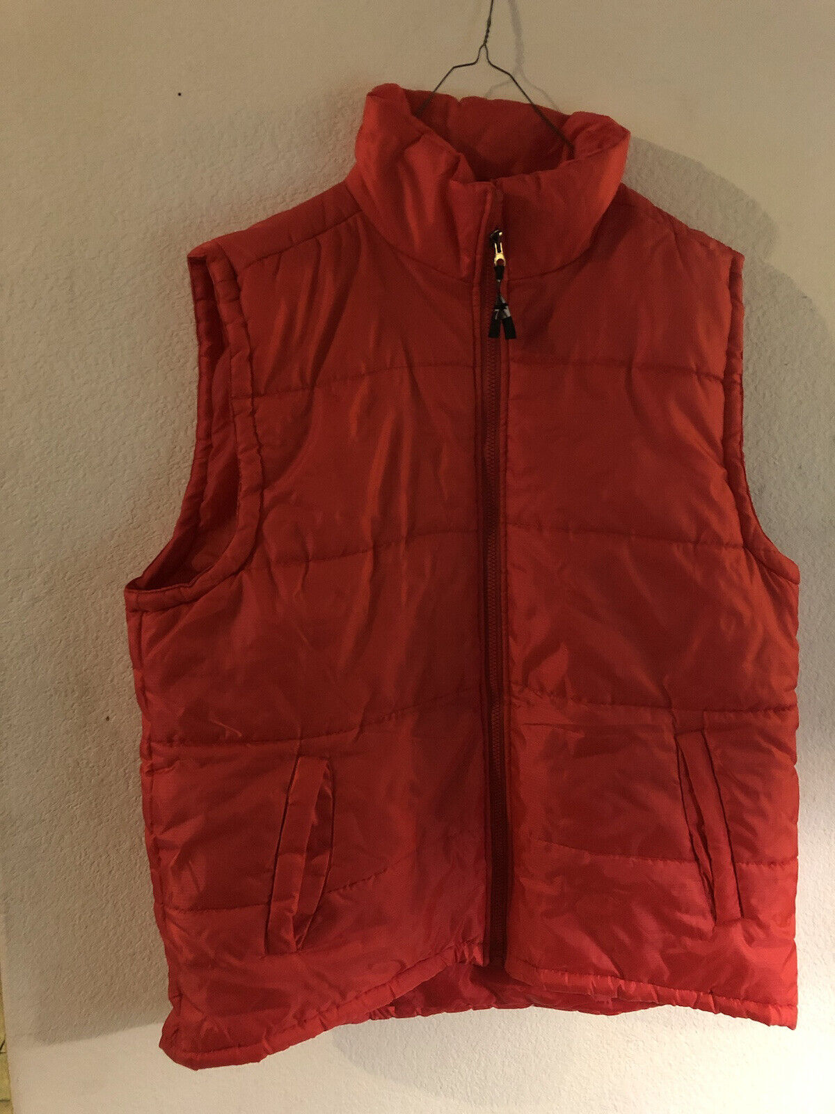 mens puffy vest redish global perfect triple 7 xxxx7 new | eBay