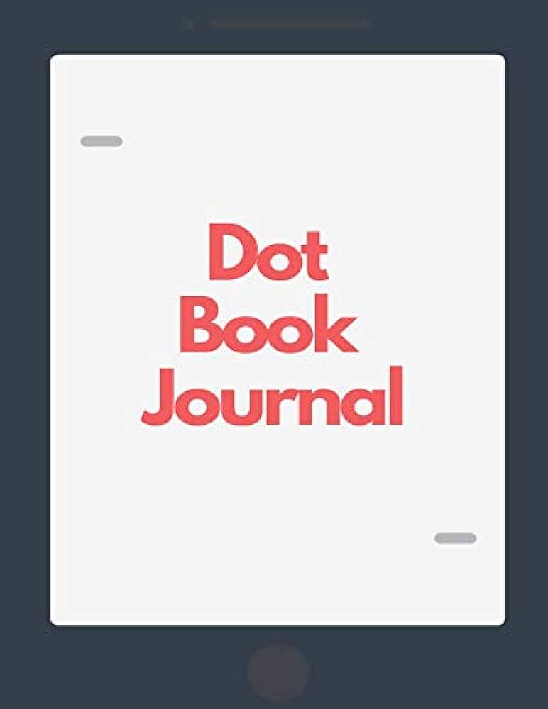 dot book journal: Dot Grid - Size = 8.5