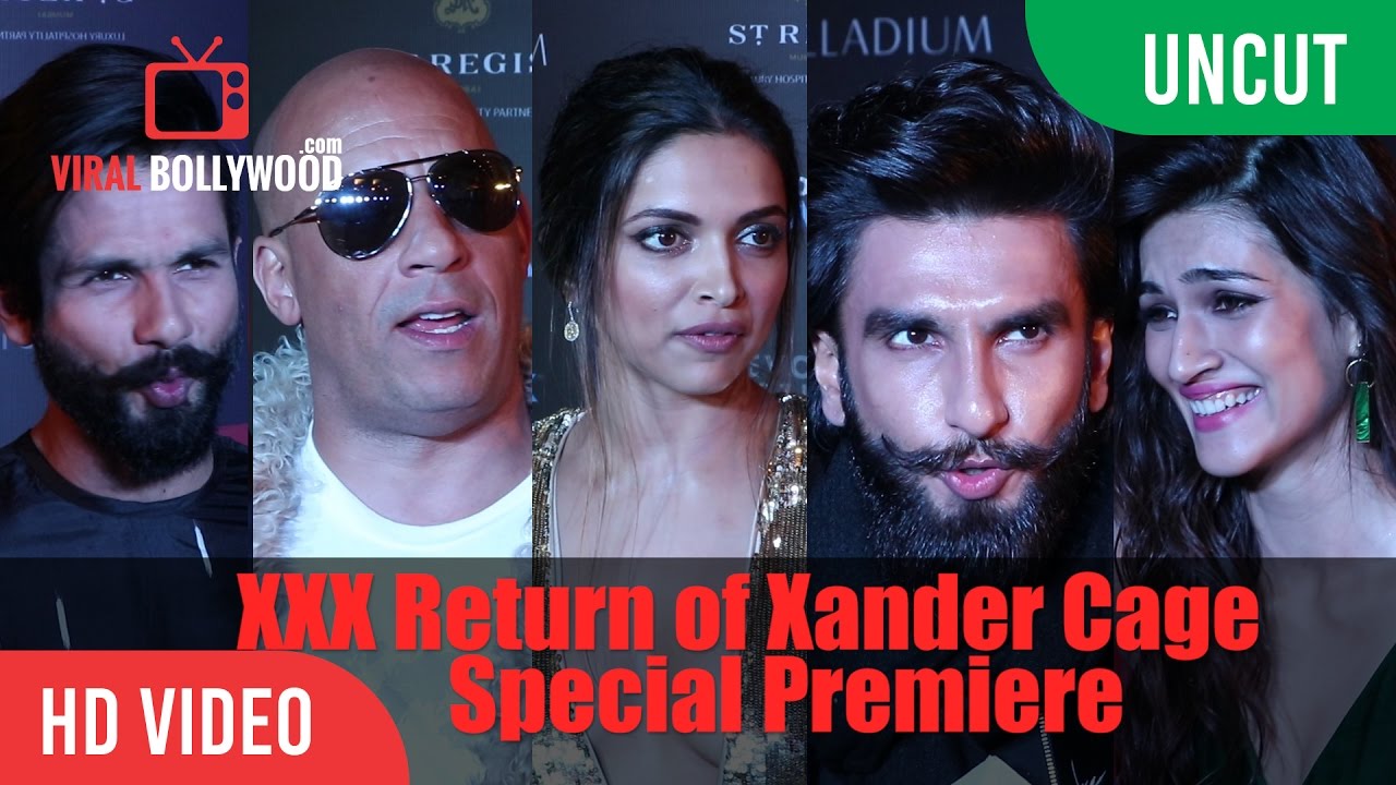 XXX Return of Xander Cage Grand Premiere | Reviews And Reactions ...