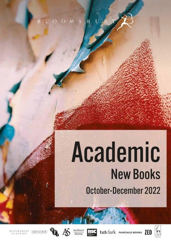 Academic New Books Catalogue October-December 2022 by Bloomsbury ...