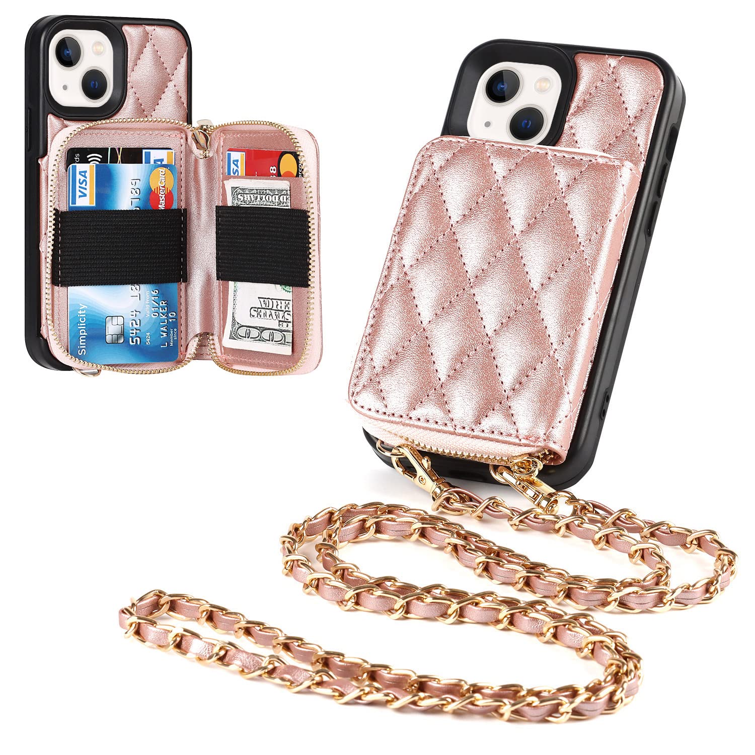 Amazon.com: Phone case iPhone 13 Wallet Case for Women iPhone 13 ...