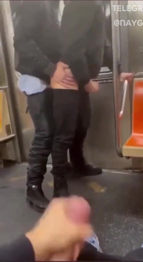 Group gay sex in subway train - ThisVid.com