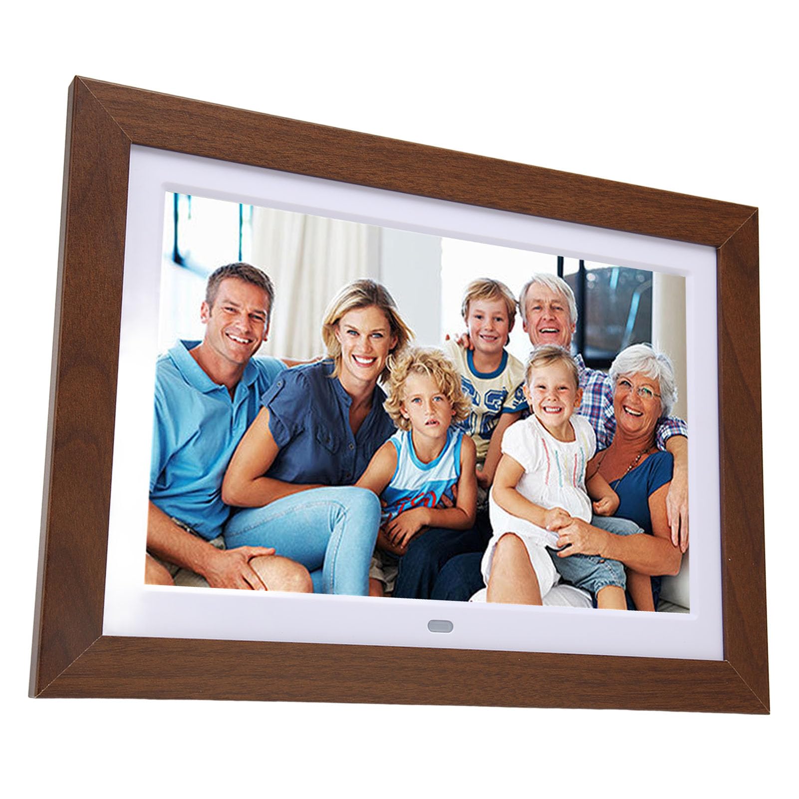 Amazon.com : Wood Digital Photo Frame,10.1 Inch HD IPS Screen ...