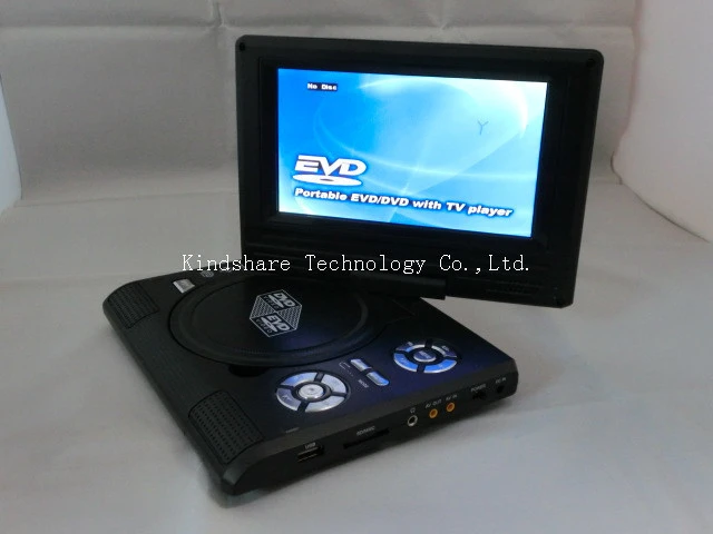 Free Shipping 7.8 inch Portable Home DVD Player with FM Radio ...