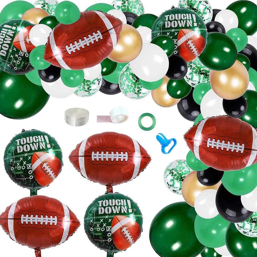 Amazon.com: Football Party Balloon Arch Garland Kit, 106 Pcs ...