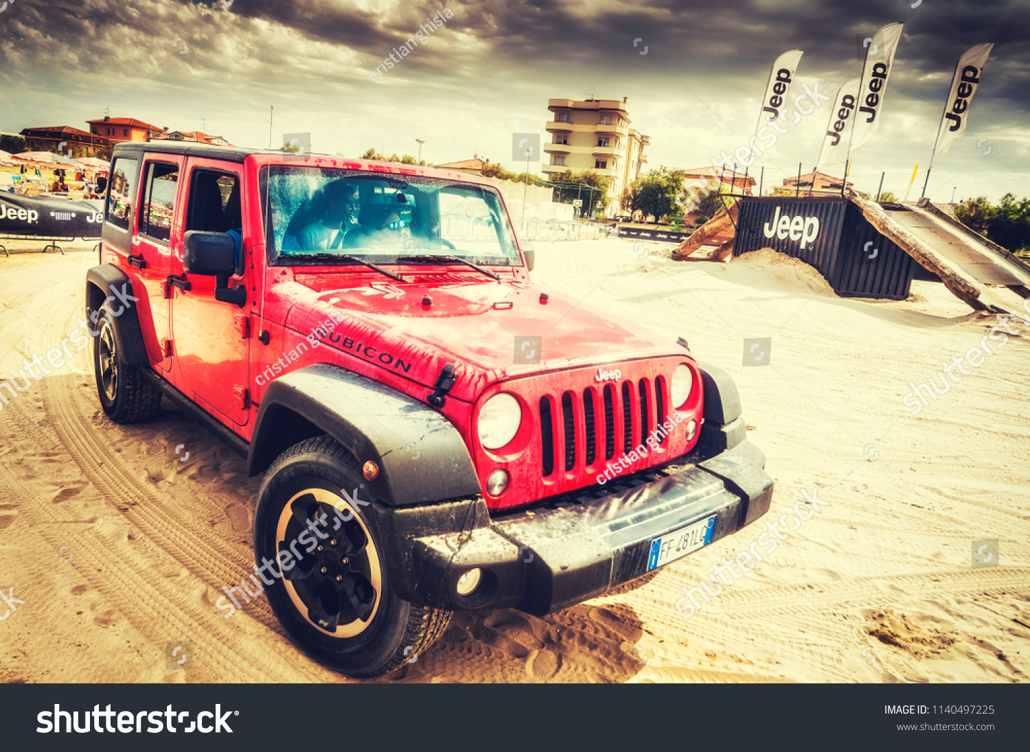 Italy July 2018 Jeep Rubicon On Stock Photo 1140497225 | Shutterstock