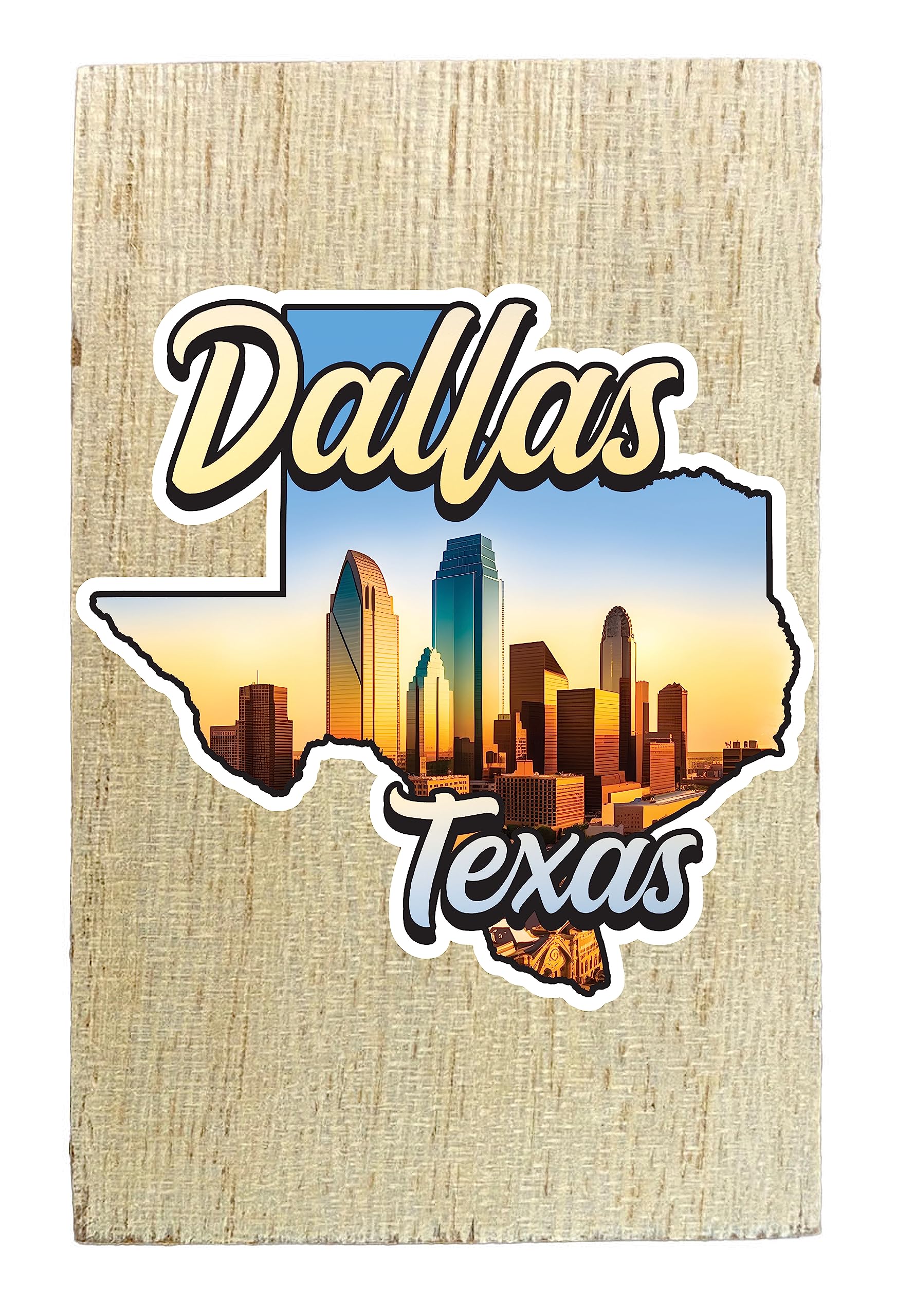 Amazon.com: Dallas Texas Design A Souvenir Wooden 2