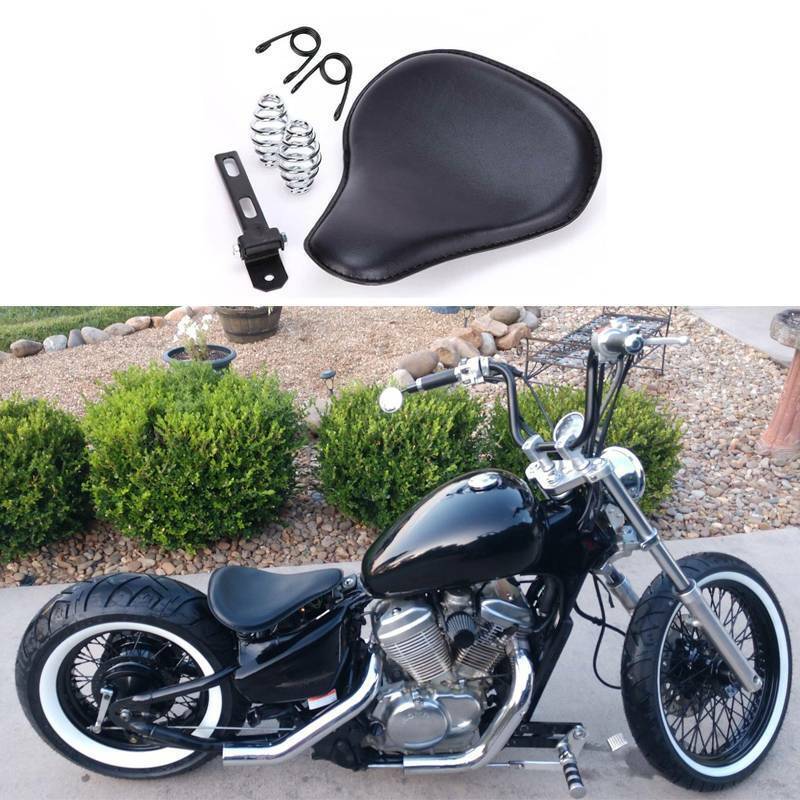 Custom Bobber Motorcycle Solo Seat Spring For Honda Shadow VT750 ...