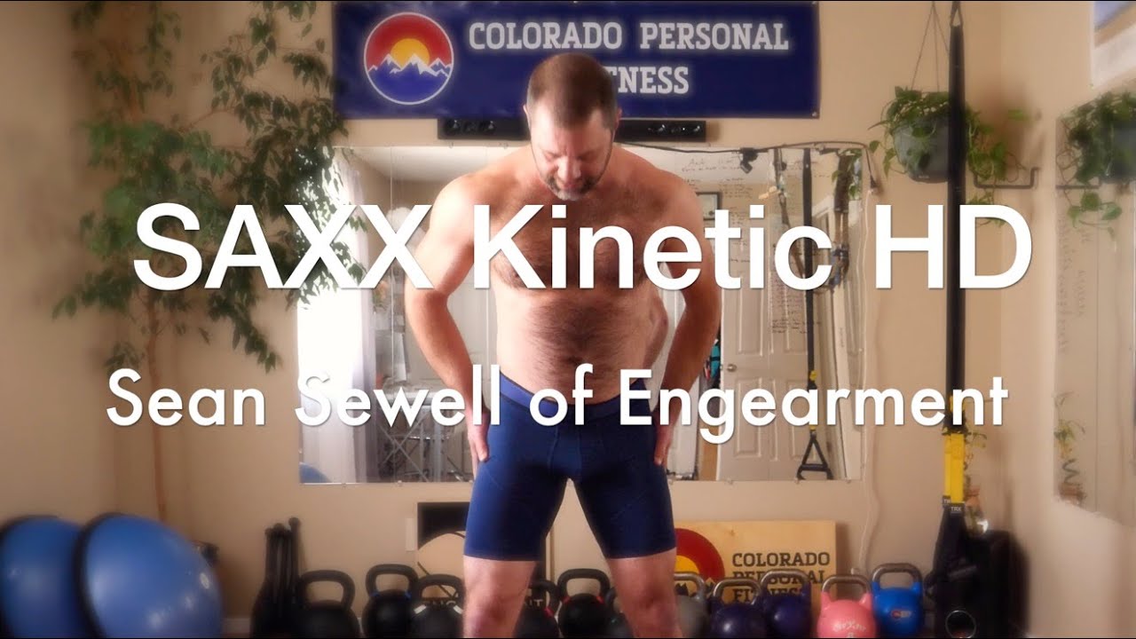 SAXX Kinetic HD Boxer Review - Sean Sewell of Engearment.com - YouTube