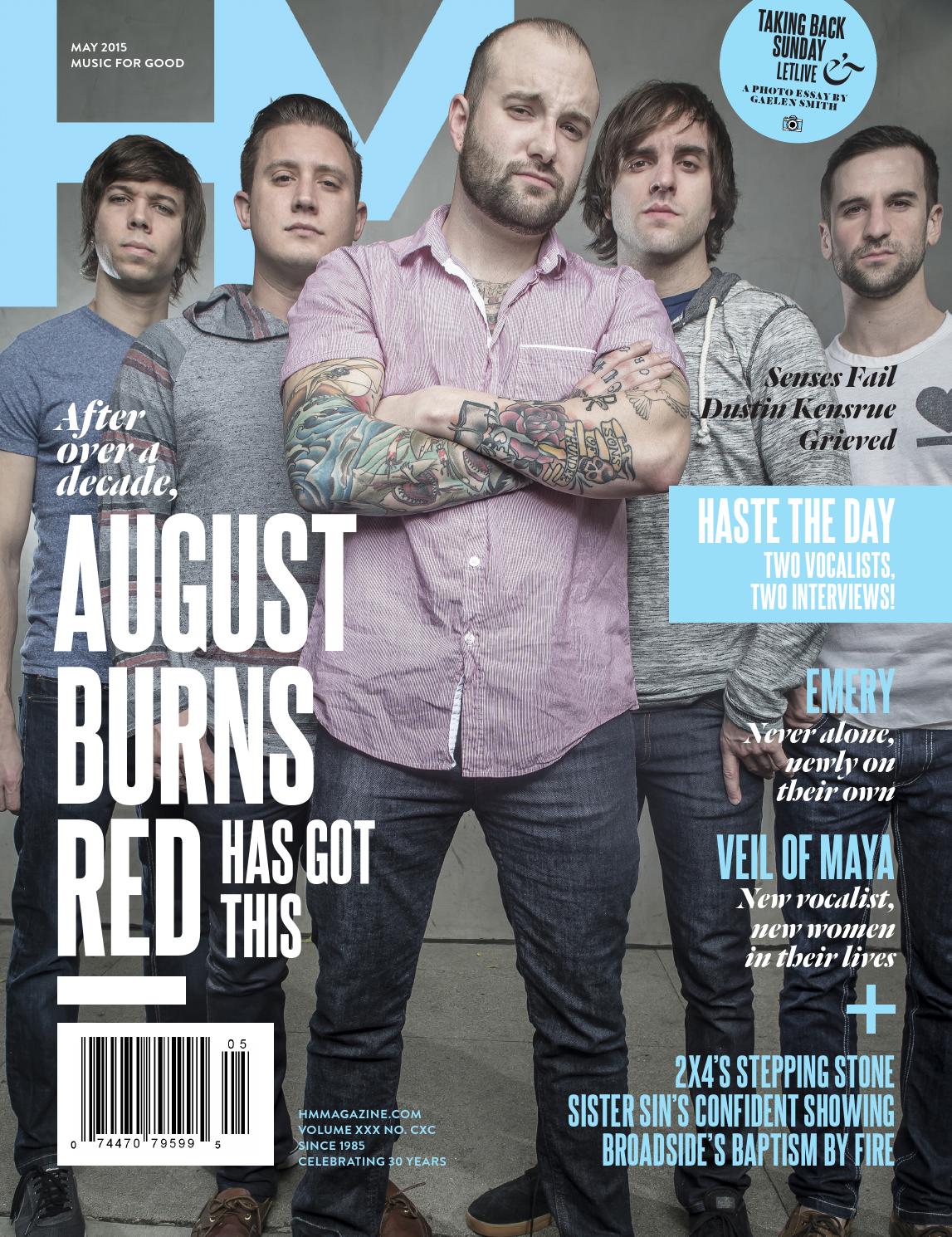 August Burns Red - May 2015 - HM Magazine by HM Magazine - Issuu