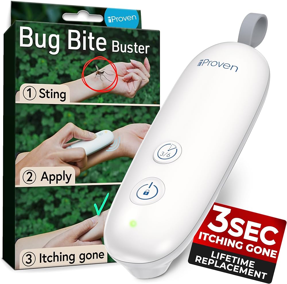 Amazon.com: iProven Insect Bite Relief Device, Chemical-Free ...