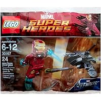 Amazon.com: LEGO Super Heroes Marvel Iron Man vs. Fighting Drone ...