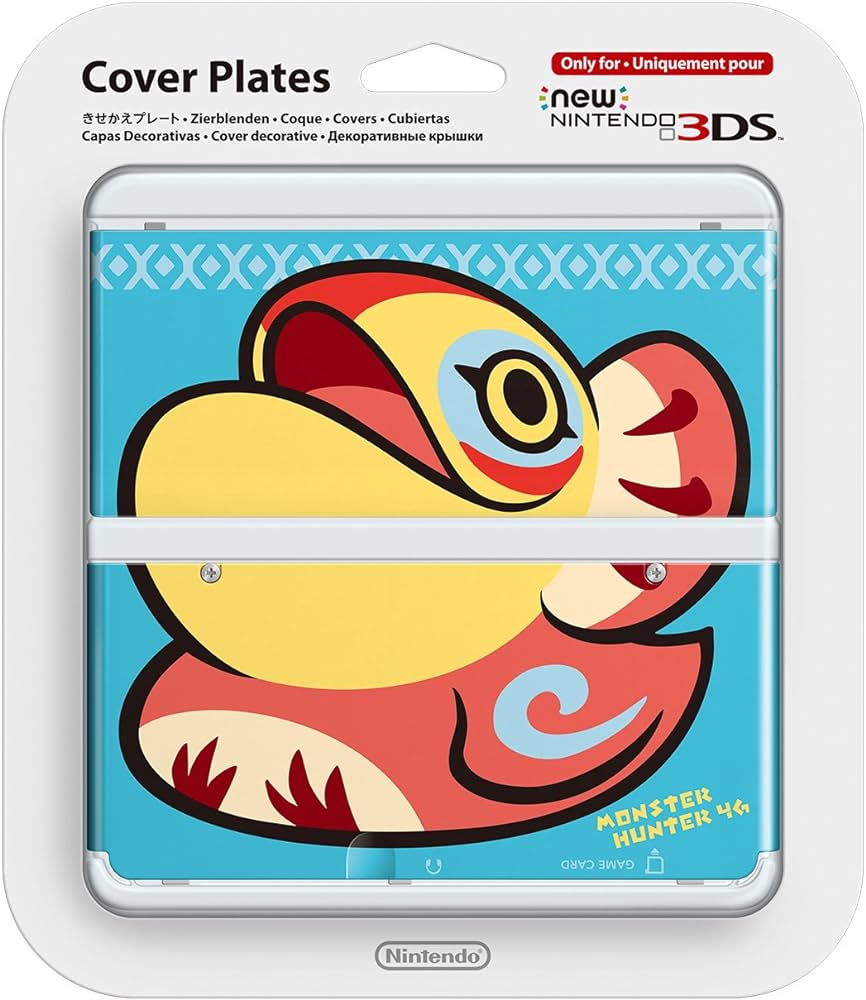 Amazon.com: New Nintendo 3ds Cover Plates No.037 (monster hunter ...